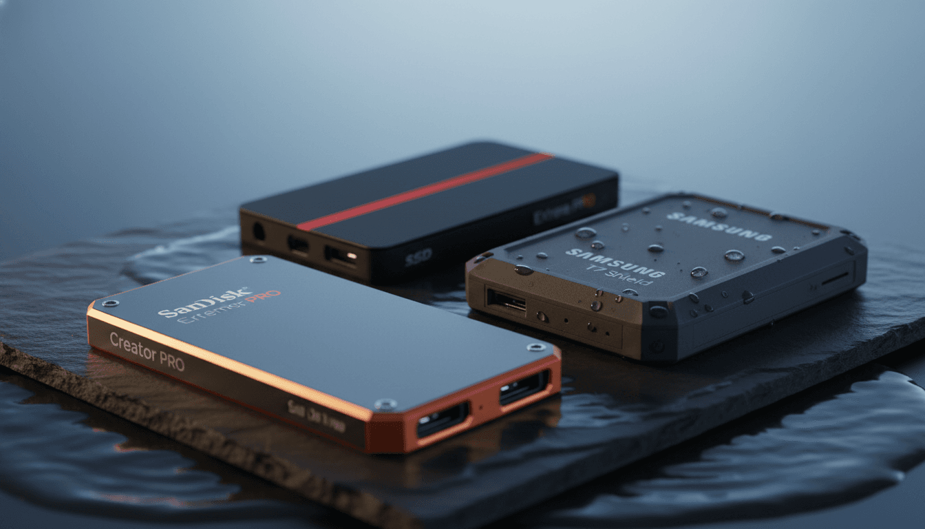 Best External SSDs with Water and Dust Resistance (IP65 or Higher)
