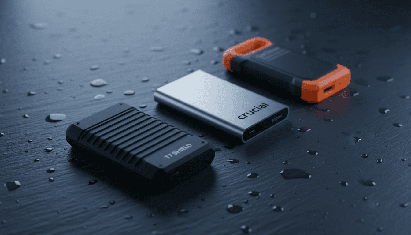 Best Rugged and Water‑Resistant Portable Hard Drives
