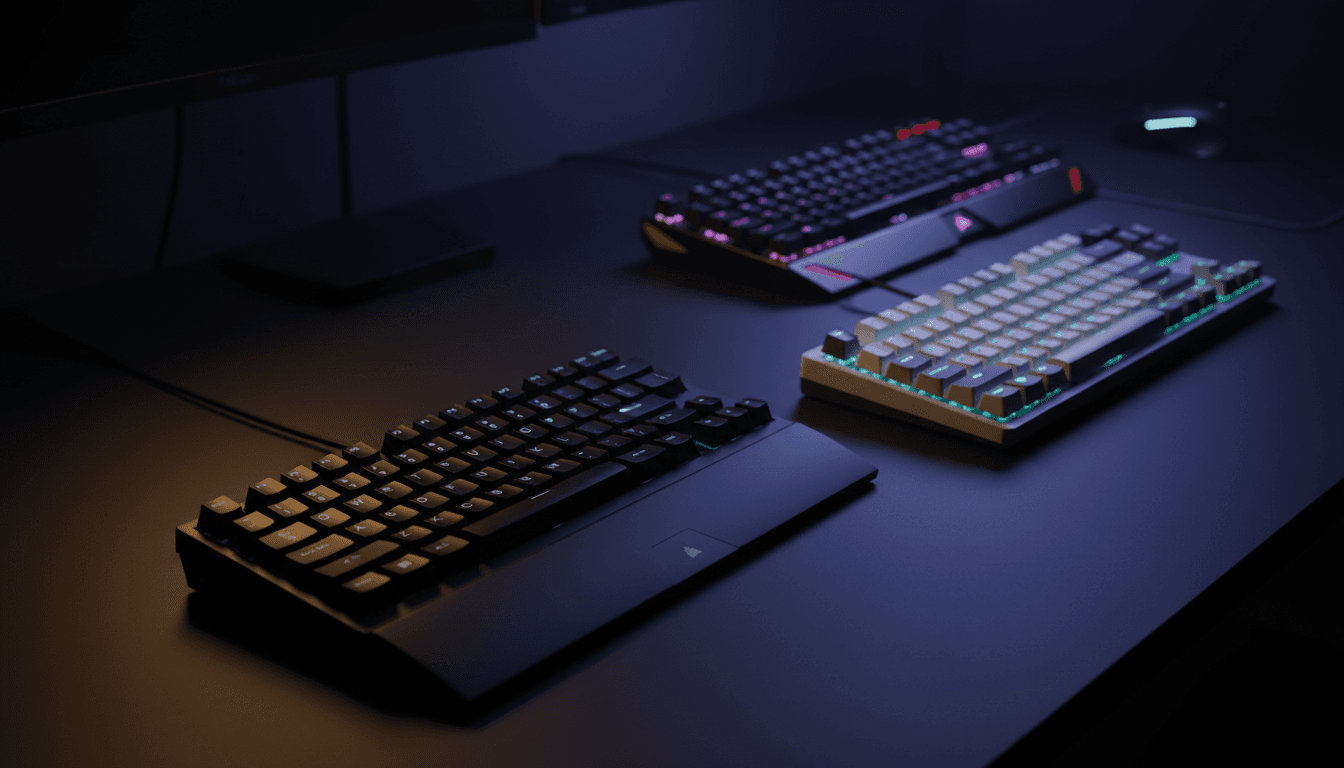 Best Gaming Keyboards with Hall Effect or Adjustable‑Actuation Switches