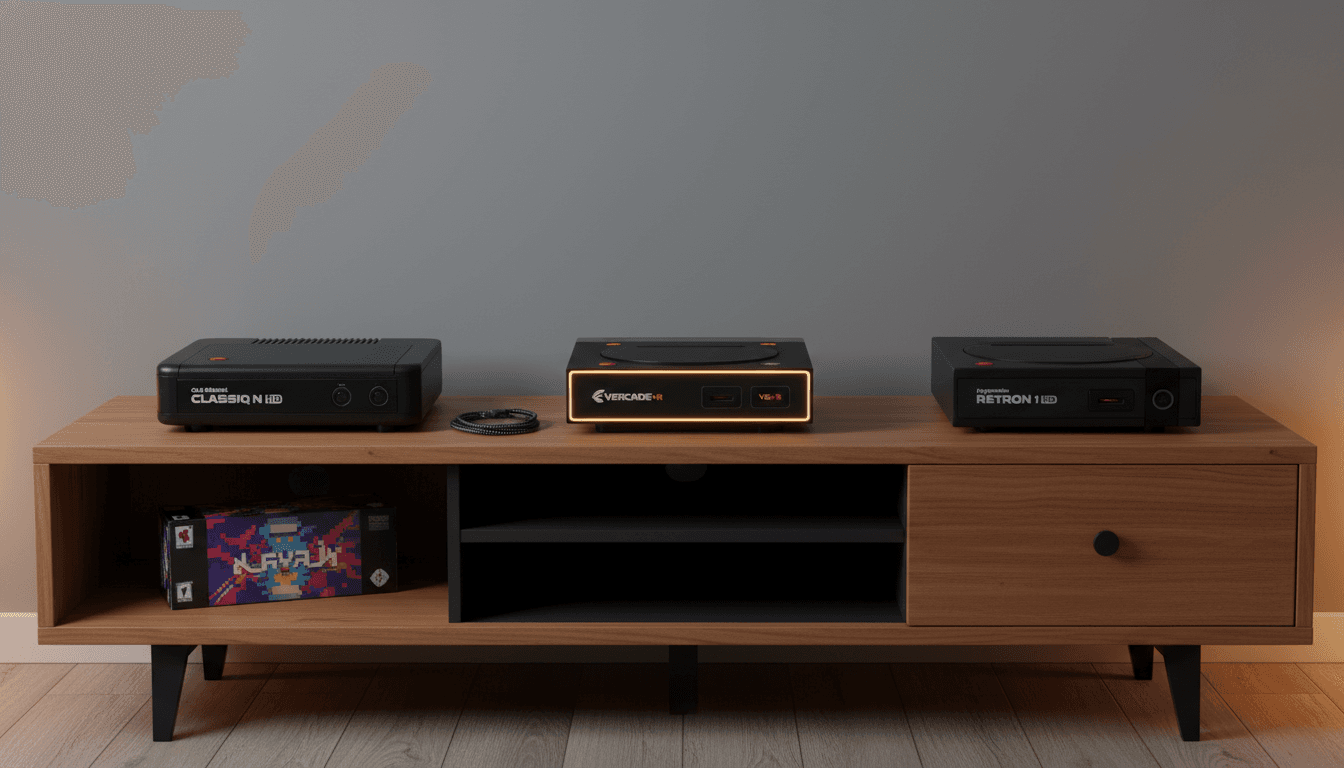 Best Home Console Systems with Built-in Retro Game Library