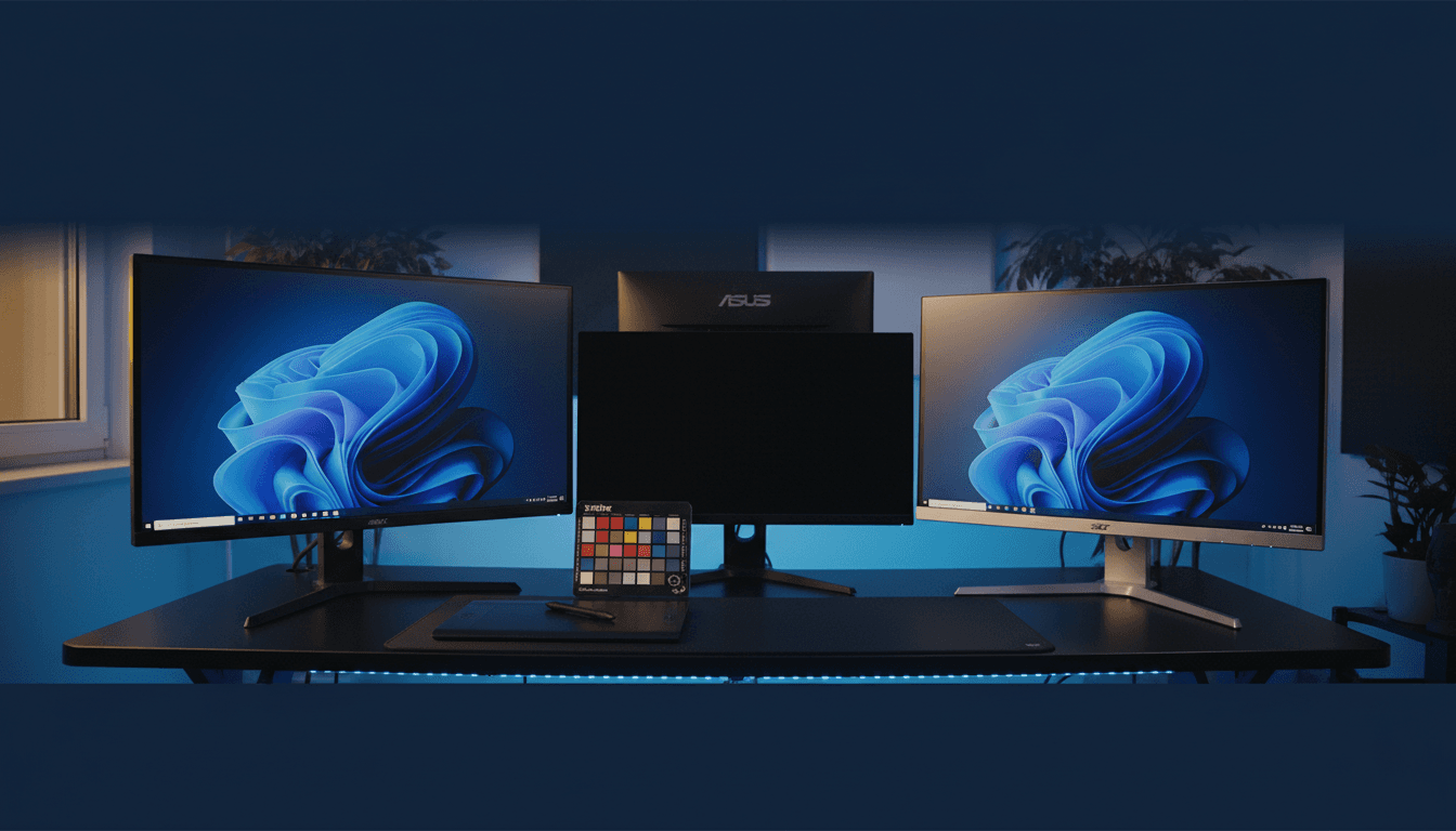 Best Color‑Accurate Desktop Displays for Photo/Video Editing (99 %+ sRGB or DCI‑P3)