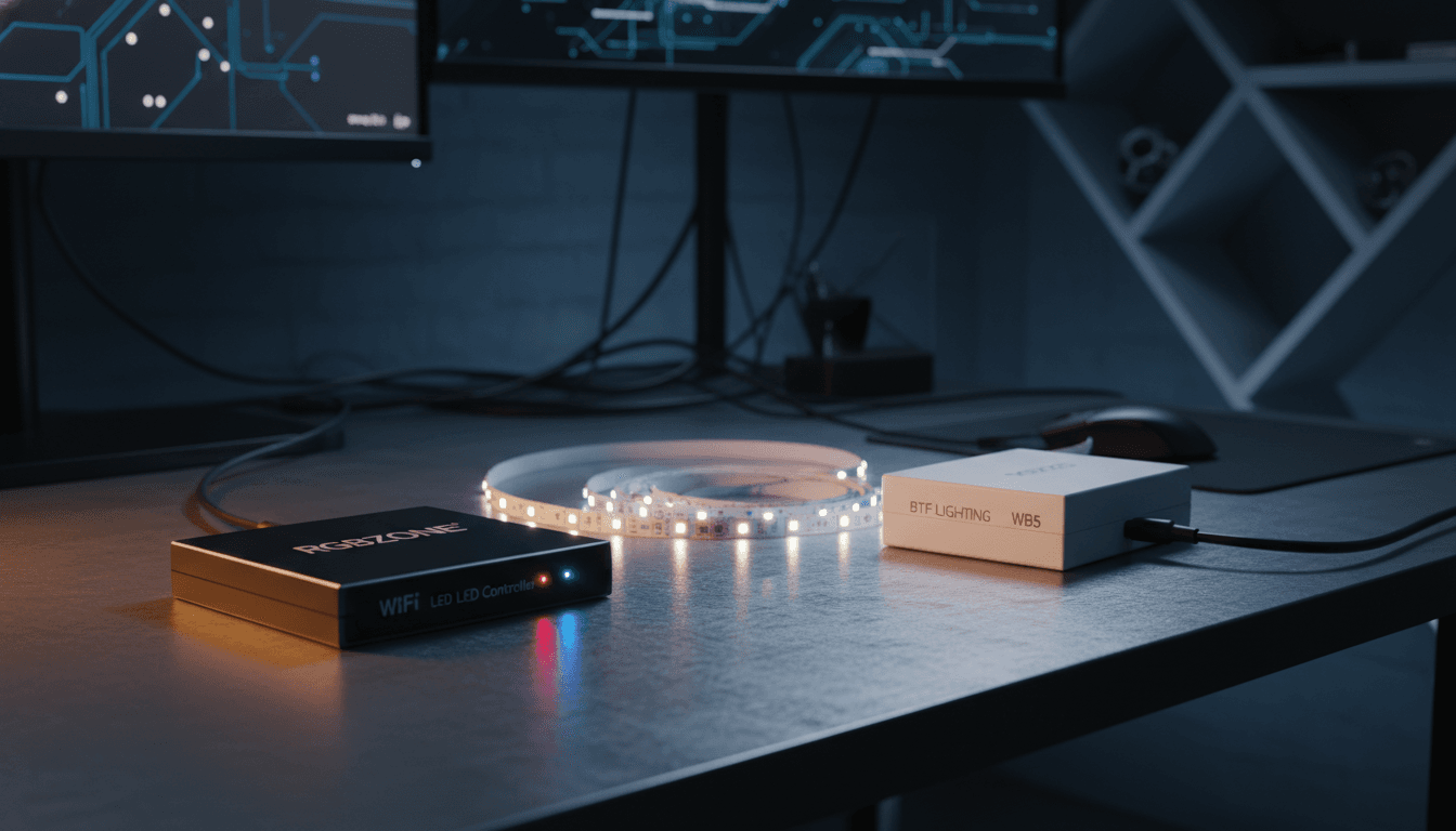 Best RGBW and Addressable LED Strip Controllers