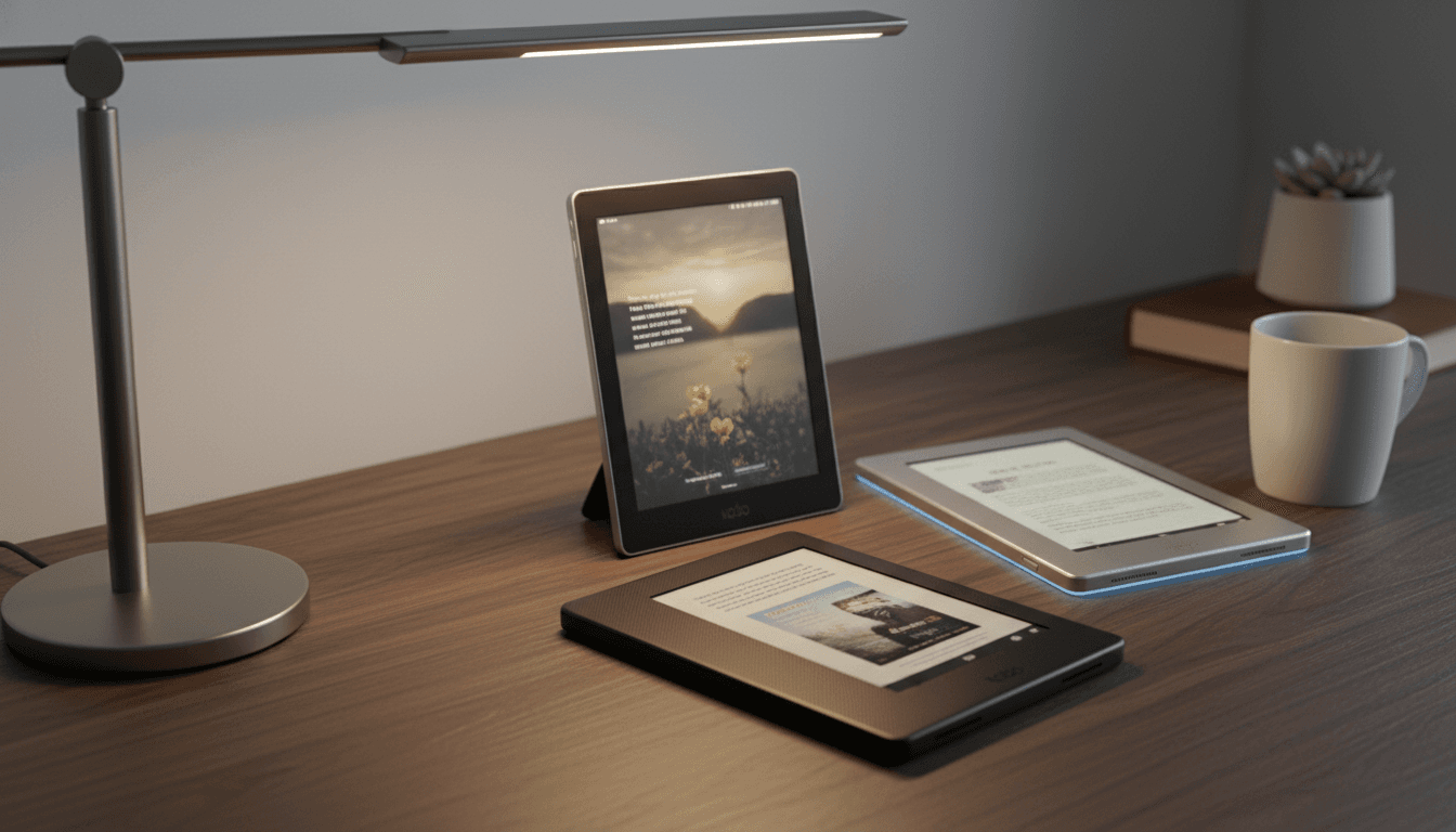 Best E Ink Tablets with Adjustable Front Light