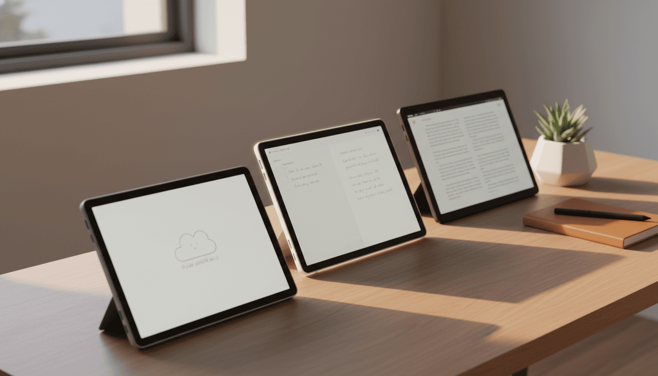 Best E Ink Tablets for Note‑Taking with Stylus Support