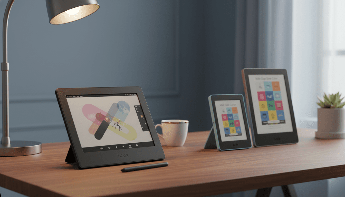 Best eReaders with Color E Ink Display