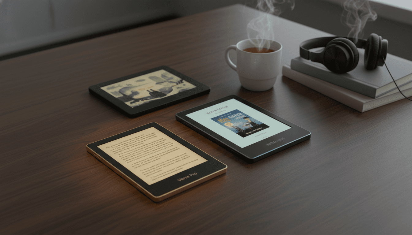 Best Touchscreen eReaders with Audiobook Support