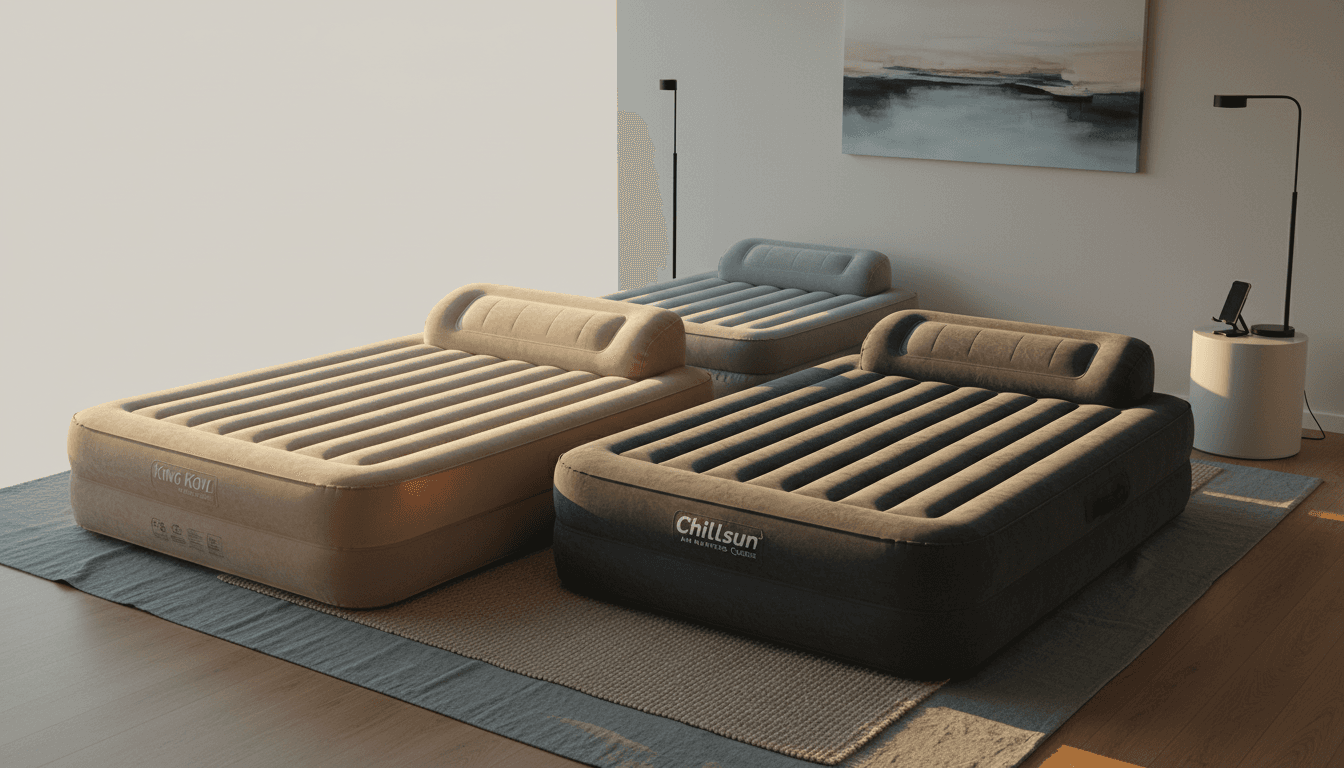 Best Adjustable Air Mattresses with Puncture‑Resistant / Leak‑Tested Construction