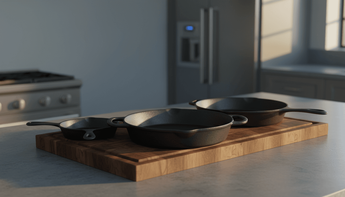 Best Cast Iron Skillets with Dual or Side Handles