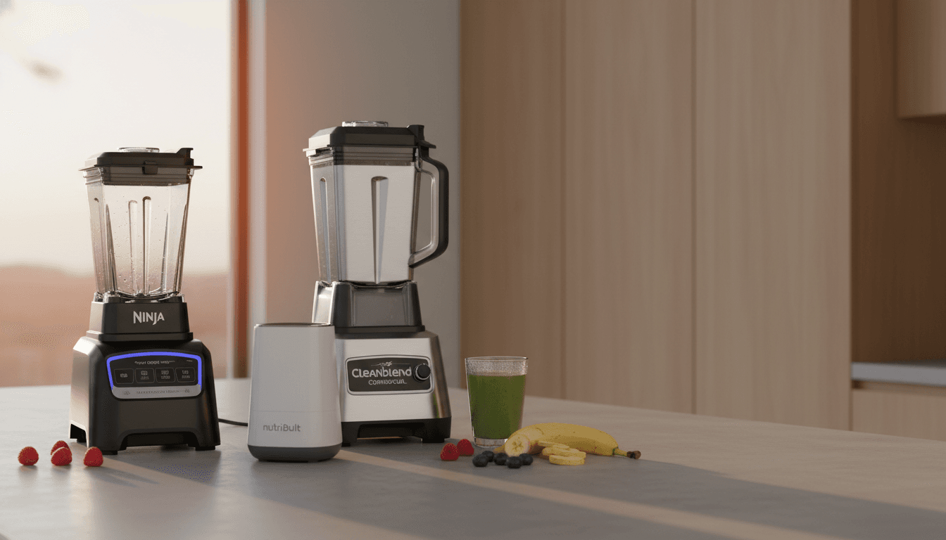 Best Countertop Blenders with High Power (1200W+)