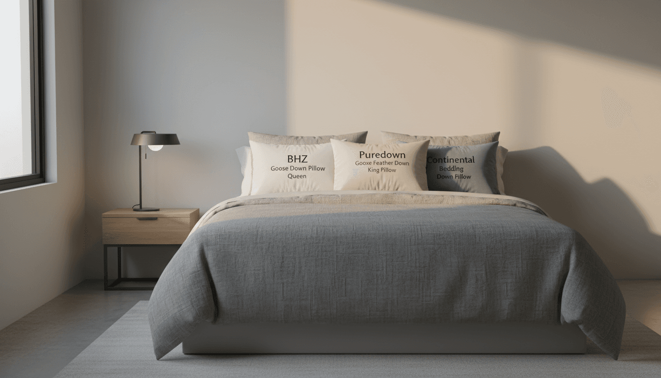 Best Down Pillows for Side and Back Sleepers