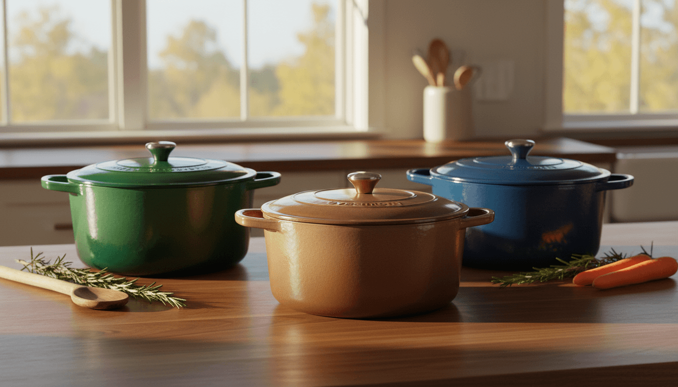 Best Dutch Ovens with Enameled Cast Iron Construction