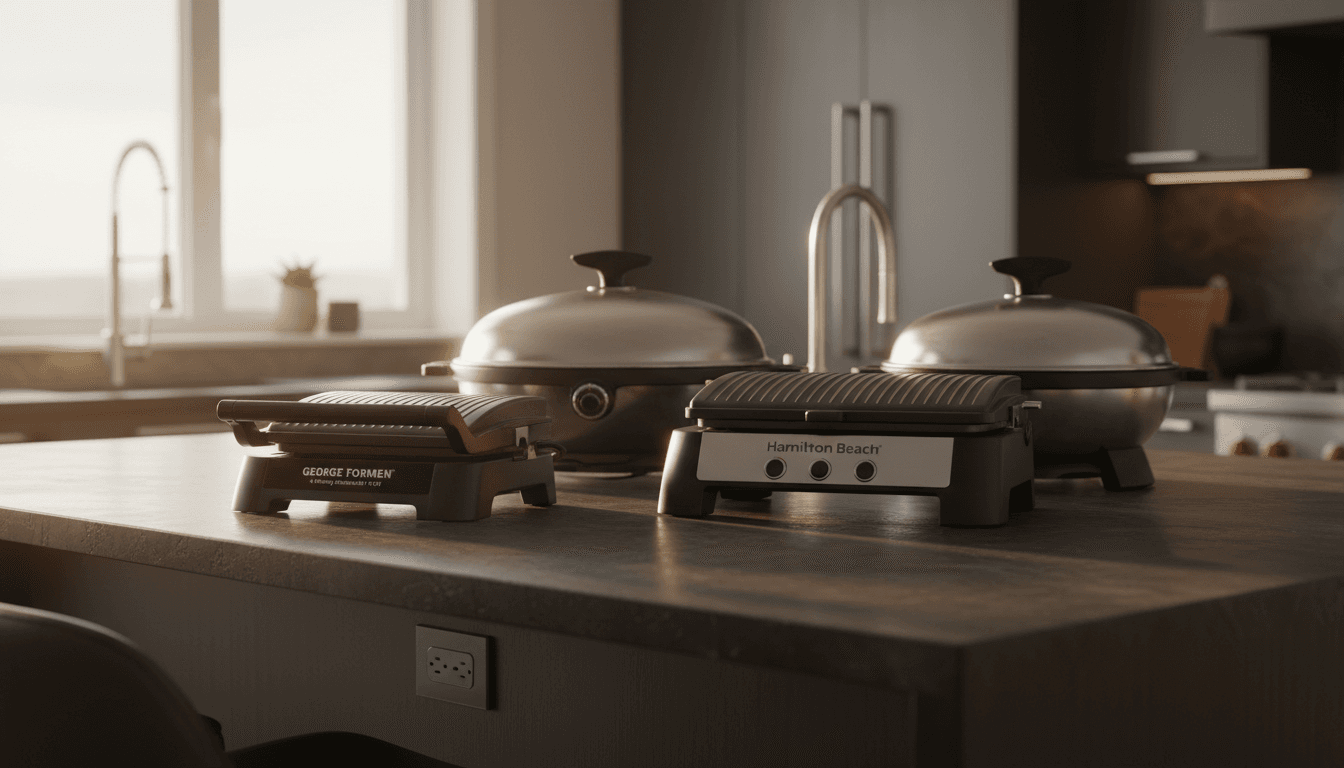 Best High‑Capacity Electric Grills for Family Cooking