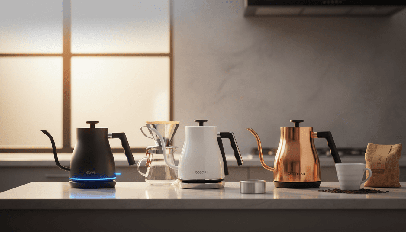 Best Gooseneck Electric Kettles for Pour‑Over Coffee