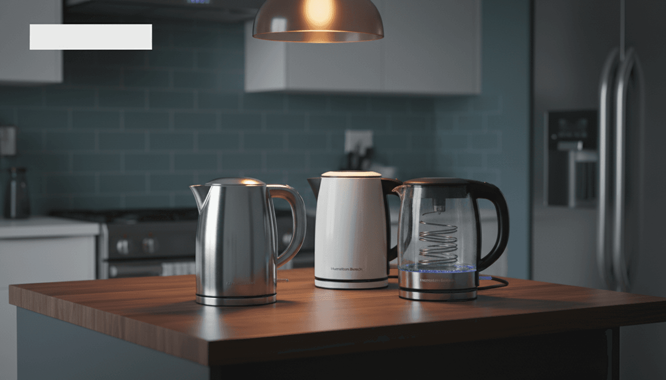 Best Glass or Plastic‑Free Electric Kettles
