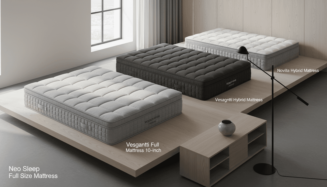 Best Full Mattresses with Hybrid Construction