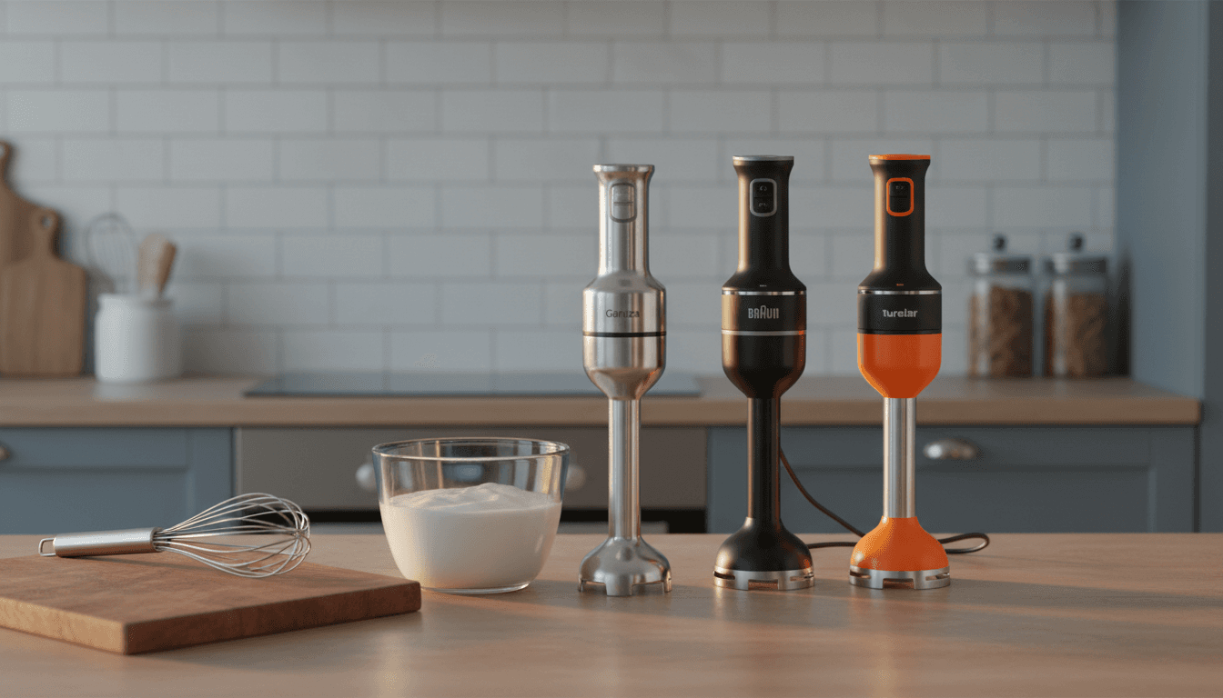 Best Hand Blenders with Whisk & Frothing Capability