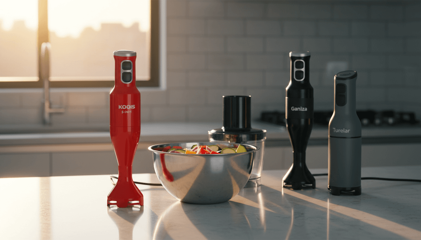 Best Immersion Blenders with Food‑Processor/Chopper Attachments