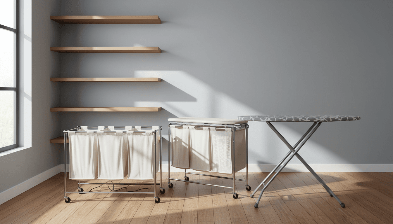 Best Laundry Folding Tables with Integrated Ironing Board