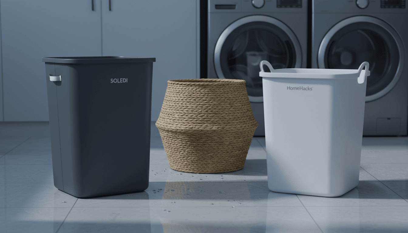 Best Waterproof or Water‑Resistant Laundry Hampers