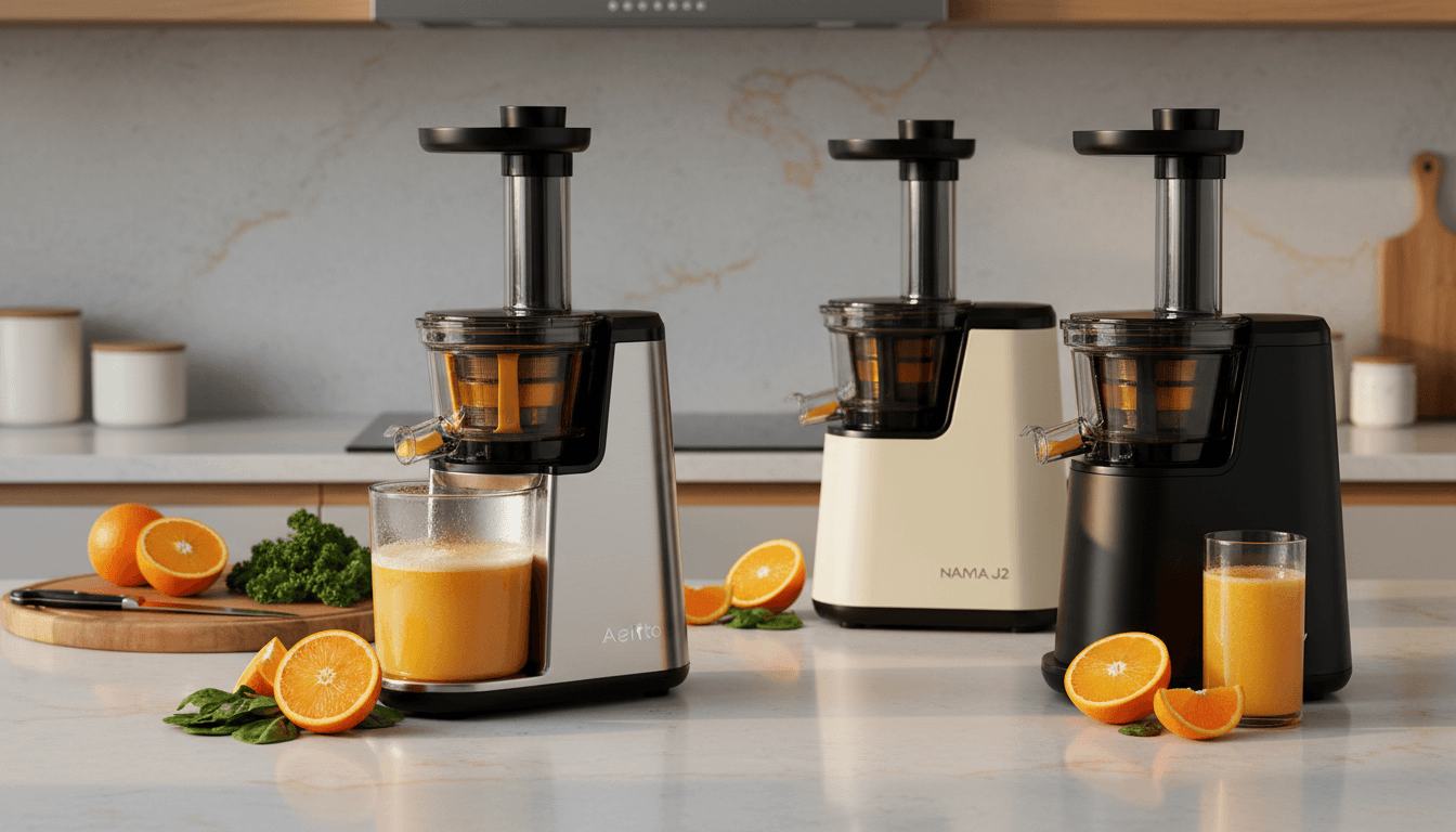 Best Masticating Juicers with Self-Feeding Hands-Free Operation