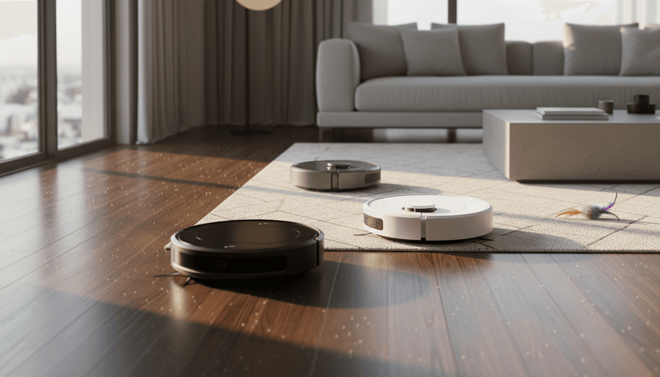 Best Robot Vacuums with Advanced LiDAR/Smart Mapping Navigation
