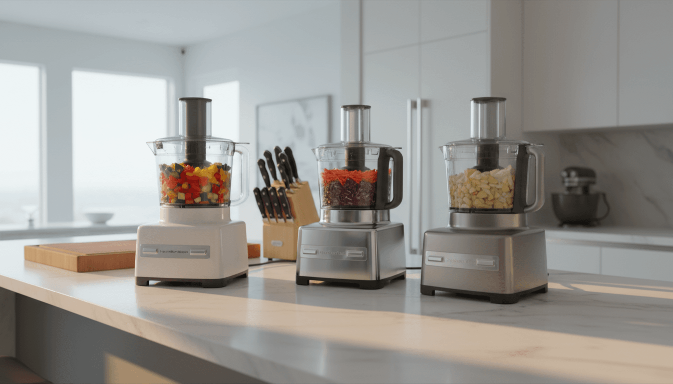 Best Food Processors with Large Capacity Bowls