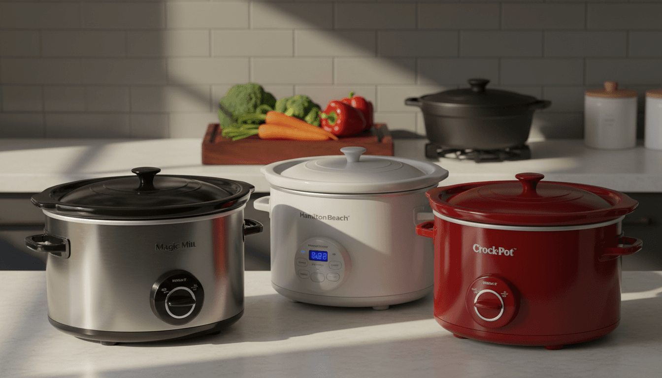 Best Large‑Capacity Slow Cookers (8 + Quart)