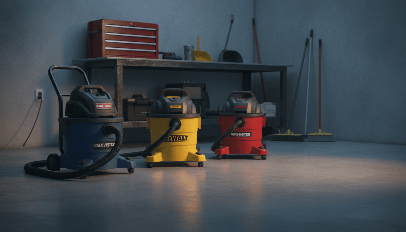 Best High‑Suction Wet/Dry Vacuums (5 Peak HP or More)