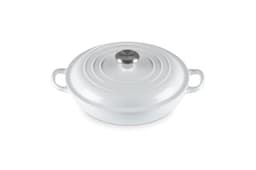 Le Creuset Signature Braiser White
