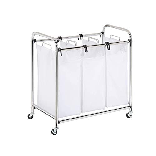 Honey-Can-Do Triple Laundry Sorter White