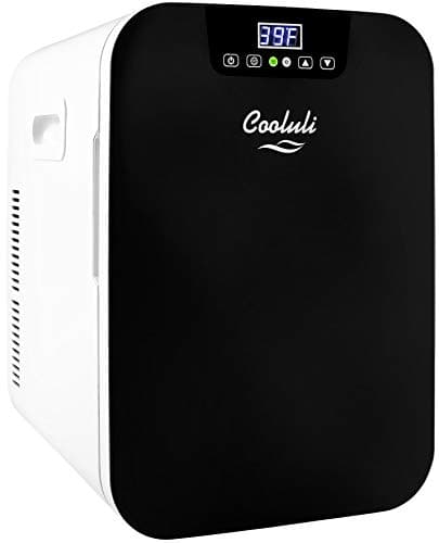Cooluli 20 Liter Mini Fridge Black
