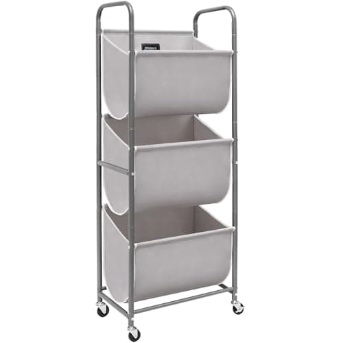 Storage Maniac Vertical Rolling Laundry Hamper