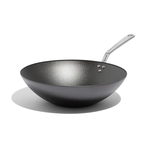 Made In 13-inch Seasoned Carbon Steel Wok