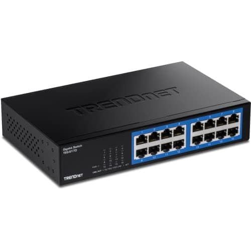TRENDnet 16-Port Switch Black