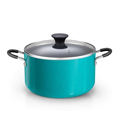 Cook N Home Nonstick Stockpot Turquoise