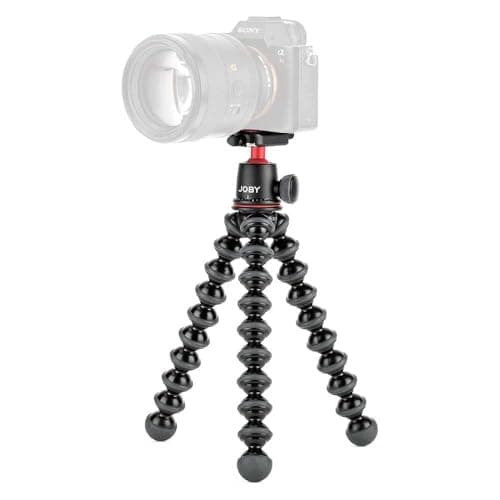 JOBY GorillaPod 3K Kit, Compact Tripod 3K Stand and Ballhead 3K