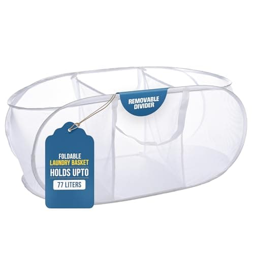 Handy Laundry Foldable Laundry Basket White