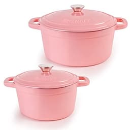 Berghoff Neo Enameled Cast Iron Set Pink