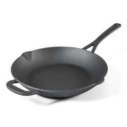 Martha Stewart 12-Inch Cast Iron Skillet