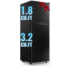 Wanai 5.0-cu ft Dual Door Fridge