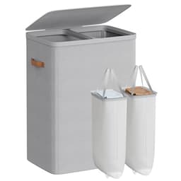 Songmics Laundry Basket Gray