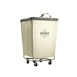 Seville Classics Rolling Laundry Hamper