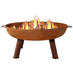 Sunnydaze 34-Inch Cast Iron Fire Pit