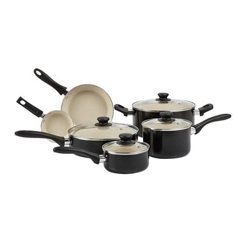 Amazon Basics Ceramic Cookware Set