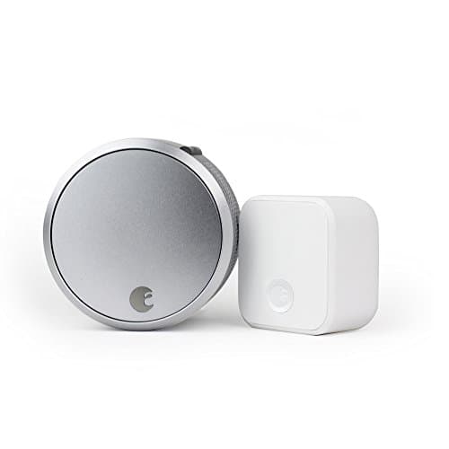 August Smart Lock Pro + Connect Silver