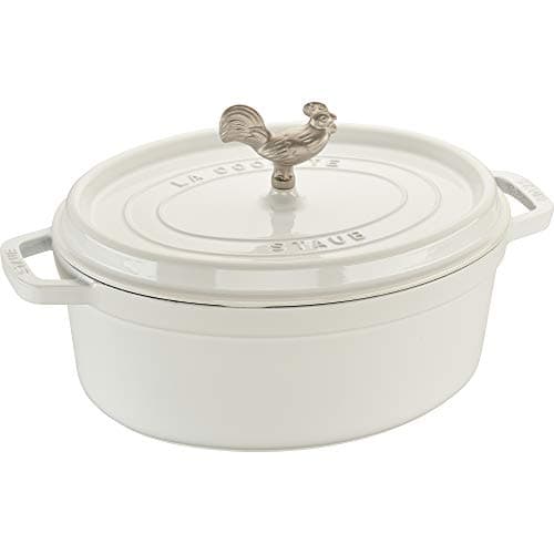Staub Cocotte 5.75qt White