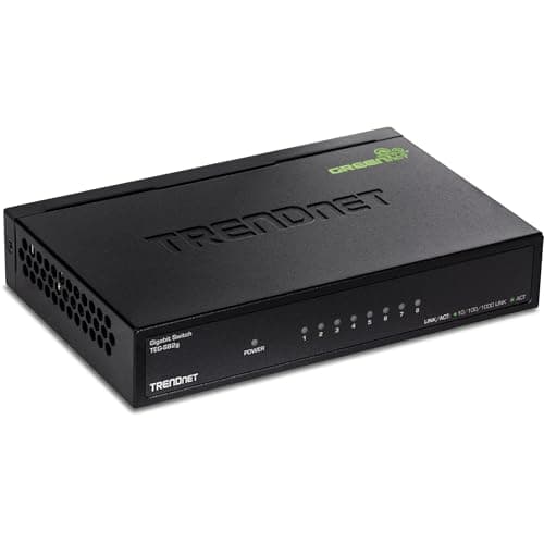 TRENDnet 8-Port Switch Black