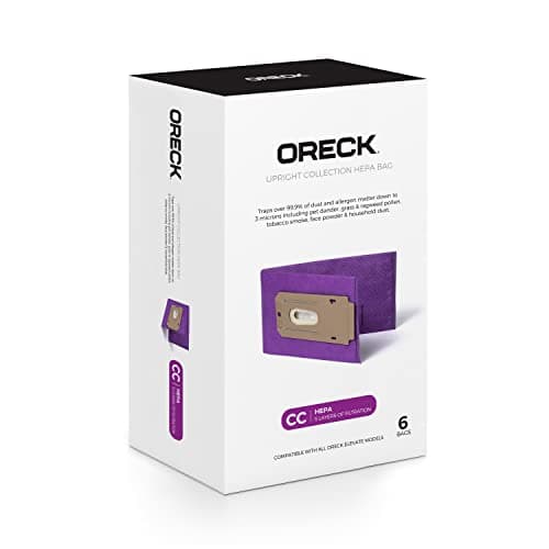 Oreck Vacuum Bags Purple