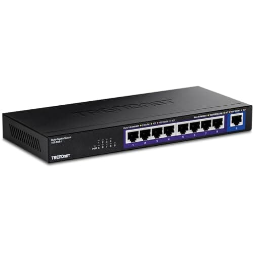 TRENDnet 9-Port Switch Black