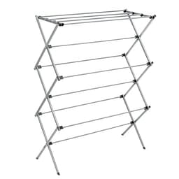Honey-Can-Do Collapsible Laundry Drying Rack Silver